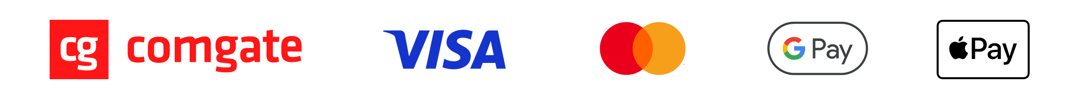 Platby Comgate – Visa, Mastercard, Google Pay a Apple Pay